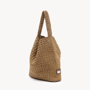 ODINA WOVEN SHOULDER BAG